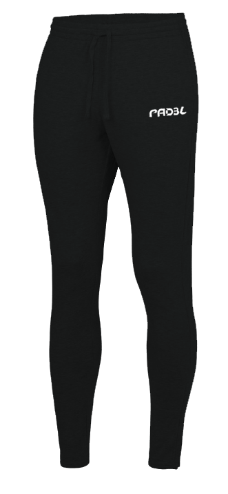 Padel trainingsbroek jogging - Zwart - Pad3l