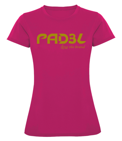 Camiseta de mujer - Pad3l, me encanta la marca