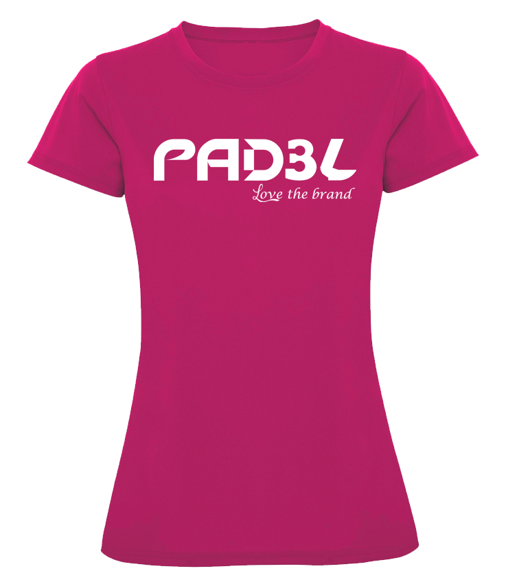 Camiseta de mujer - Pad3l, me encanta la marca