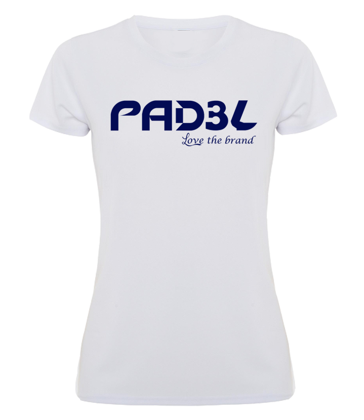 Camiseta de mujer - Pad3l, me encanta la marca