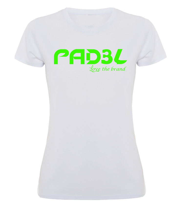 Camiseta de mujer - Pad3l, me encanta la marca