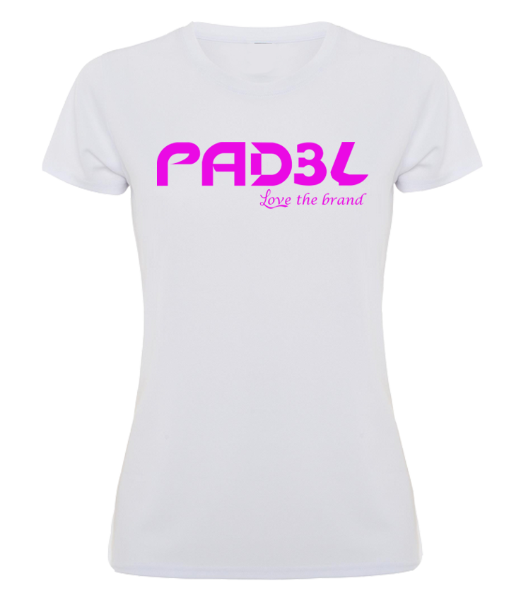 Camiseta de mujer - Pad3l, me encanta la marca