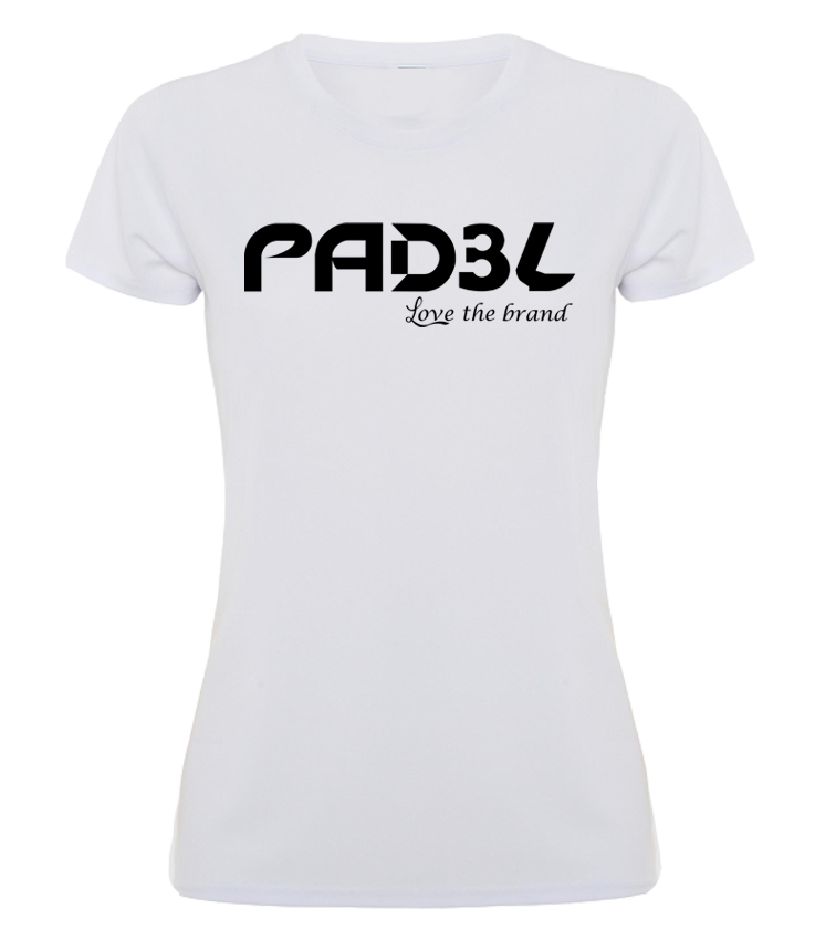 Camiseta de mujer - Pad3l, me encanta la marca